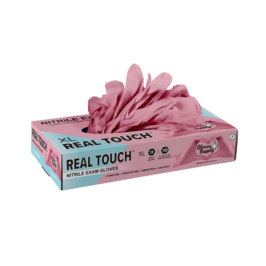 Pink Nitrile Exam Gloves 2.5 gr Case 1000