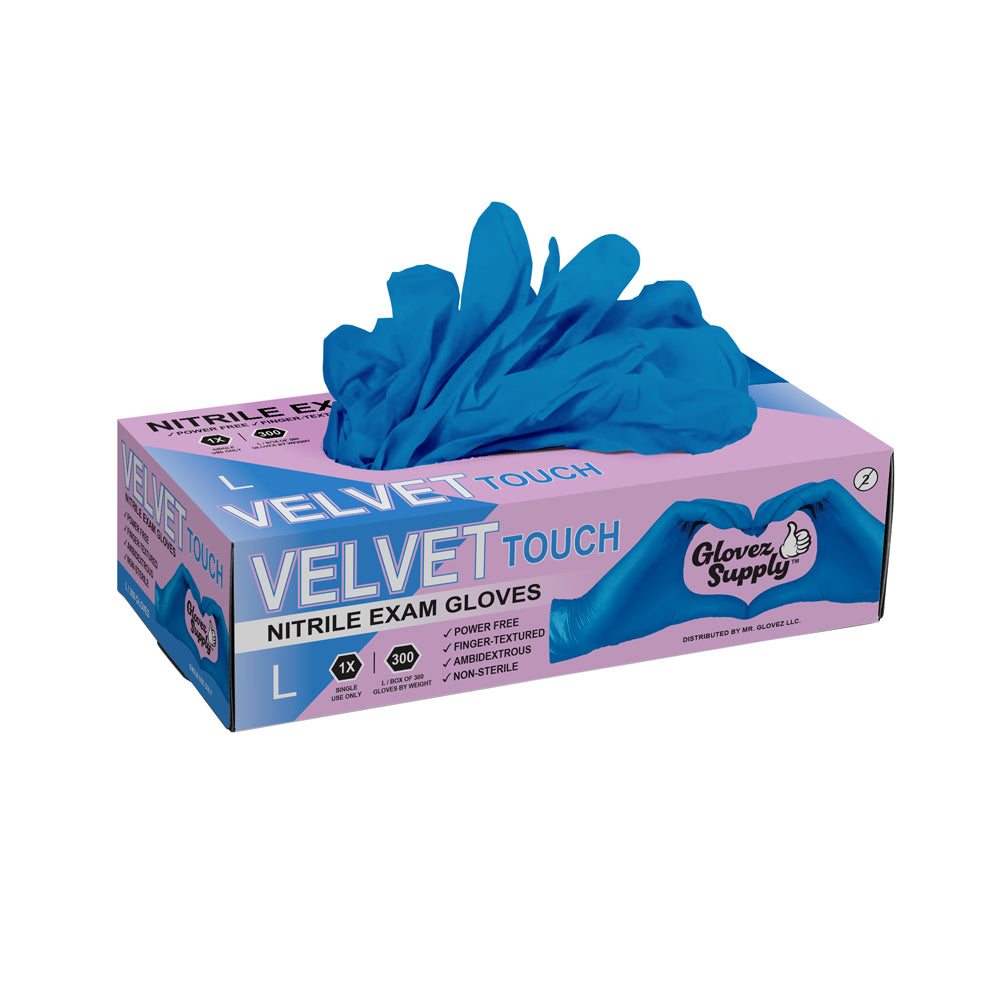 Blue Nitrile Gloves 4 gr Case 3000